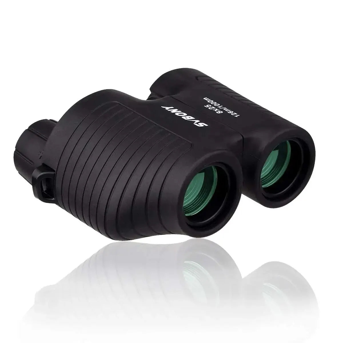 SVBONY SV10/SV10S 8x25 Compact Binoculars - Fixed Focus, Multi-coated Porro Prism Lenses