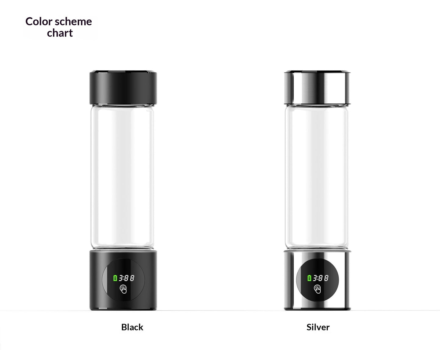 Hydrogen Generator Water Bottle - 6000PPB