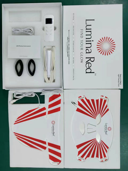 Near-Infrared LED Face Light Mask - 460nm, 590nm, 630nm, 850nm Spectrum Light