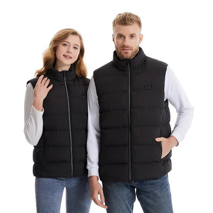 15-Heat Zone Heated Vest For Men & Women With Battery Pack (2025 Update)