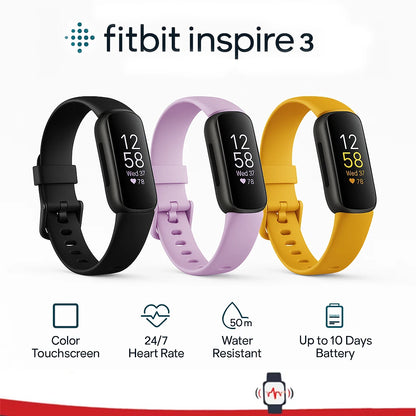 Fitbit Inspire 3 Health and Fitness Tracker