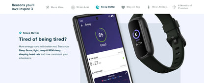 Fitbit Inspire 3 Health and Fitness Tracker