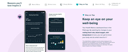 Fitbit Inspire 3 Health and Fitness Tracker