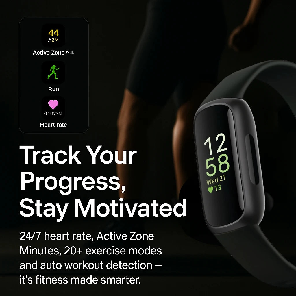Fitbit Inspire 3 Health and Fitness Tracker