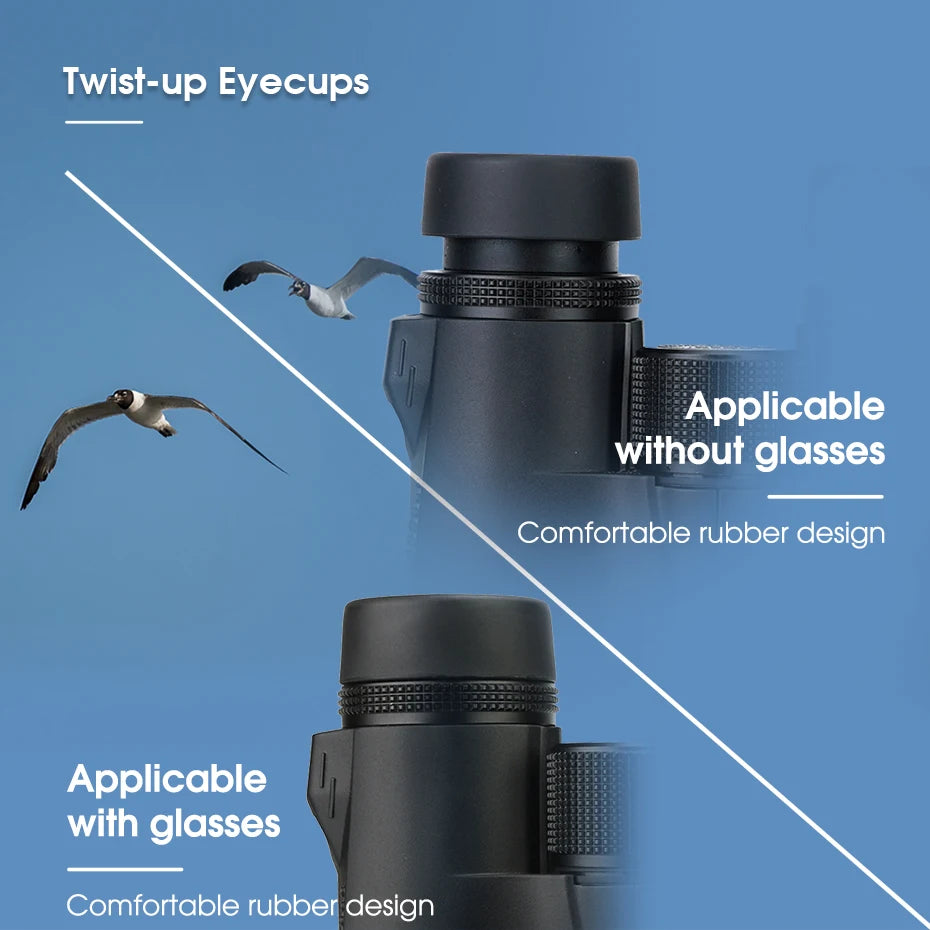Svbony SV47 8x32/8x42/10x42 Binoculars - Bak4 Prism HD FMC Lens, IPX7 Waterproof