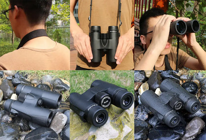 Svbony SV47 8x32/8x42/10x42 Binoculars - Bak4 Prism HD FMC Lens, IPX7 Waterproof