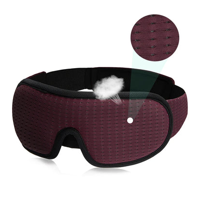 3D Sleeping Mask - Blackout - Light Soft Padded Sleep Mask