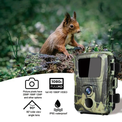 Suntek Mini Trail Camera - Mini600 20MP 1080P Wildlife - Night Vision