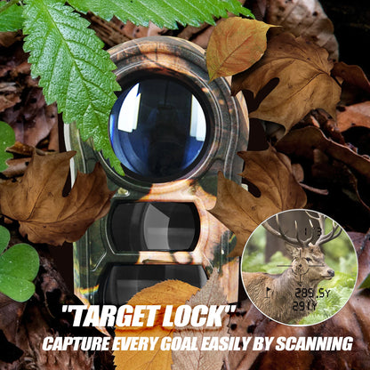 REVASRI Hunting Laser Rangefinder 1000 Yard Range - Rechargeable Battery - Target Acquisition Technology - Slope Compensation