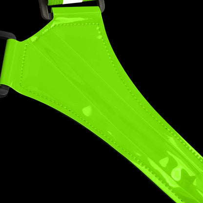 LED Illuminated Reflective Vest - High Visibility Straps - Rechargeable