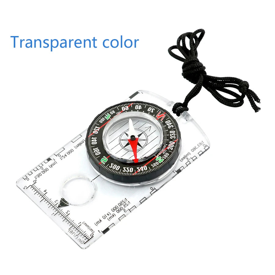 Professional Survival Compass - Hiking, Backpack, Outdoor Navigation & Map Reading