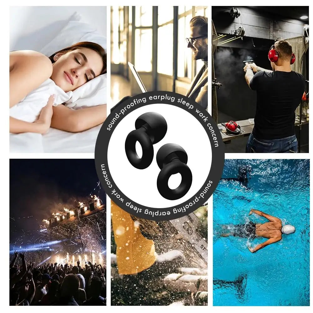 Loop Super Soft Silicone Ear Plugs – Reusable Hearing Protection for Noise Reduction 8 Ear Tips in XS/S/M/L