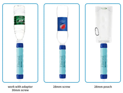 Filterwell 6L Gravity Fed Water Purifying Filter Bag - Water Filtration System - Emergency Survival Camping Water Purifier