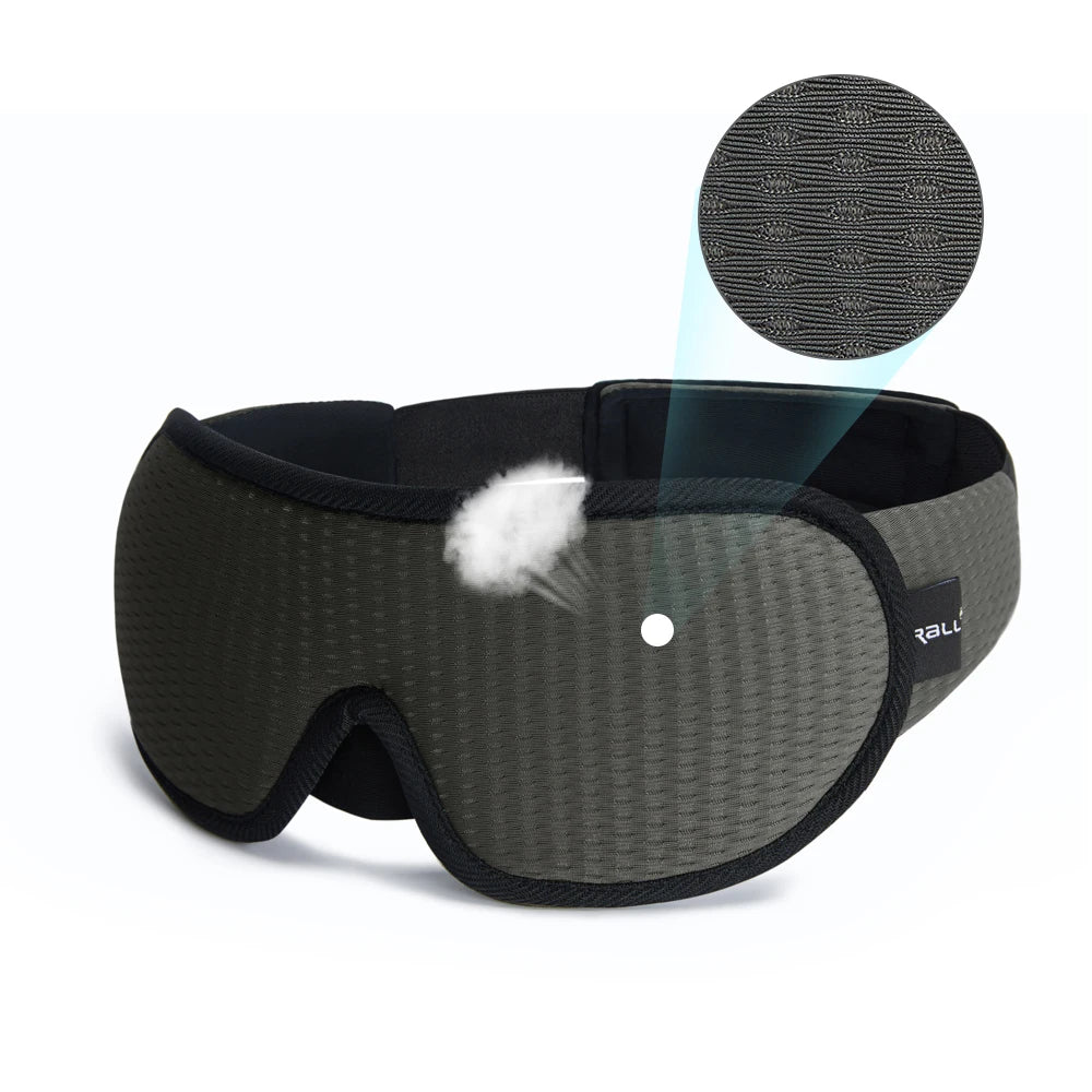 3D Sleeping Mask - Blackout - Light Soft Padded Sleep Mask
