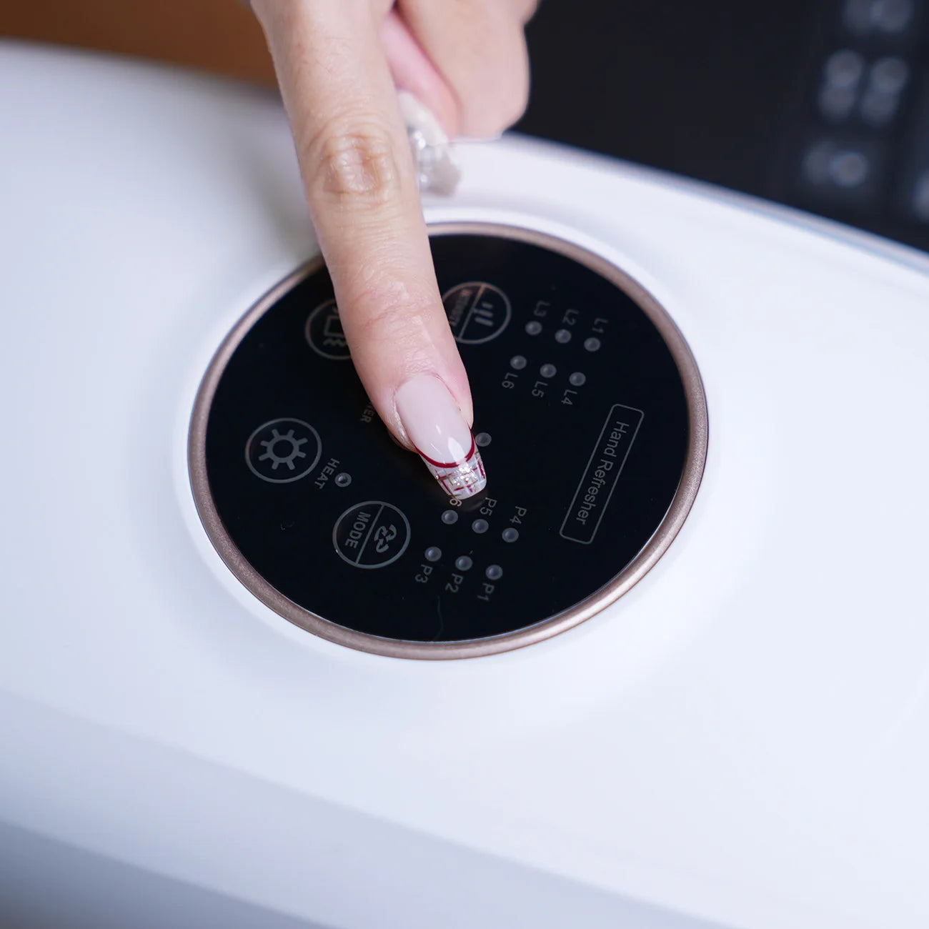 Cordless Hand Massager – Heat & Compression with 5 Intensity Levels, 5 Massage Modes, 2 Vibration Levels, and Travel Bag