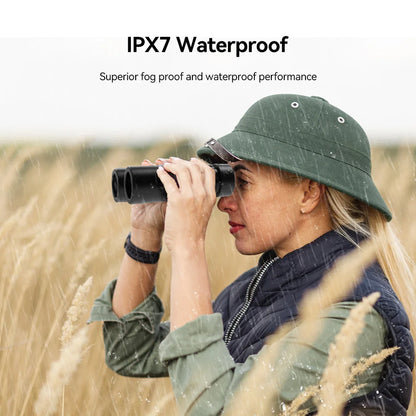 Svbony SV202 Upgraded Wide-angle ED Binoculars 8x32/8x42/10x42 - Bak4 Prism, IPX7 Waterproof, Fogproof