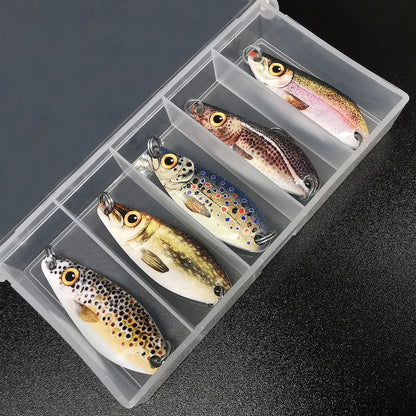 ANFS 1pc/5pc 5g Casting Spoon - Metal Fishing Lure