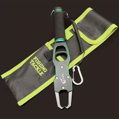 ANFS Fish Lip Gripper Pliers - Fishing Lip Gripper with Scale 40LB/18KG - Lockable Fish Gripping Pliers