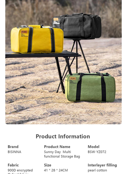 BISINNA 26L Camping Bag - Camp Accessory Organizer - Hiking, Hunting, Camping Pack