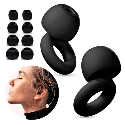 Loop Super Soft Silicone Ear Plugs – Reusable Hearing Protection for Noise Reduction 8 Ear Tips in XS/S/M/L