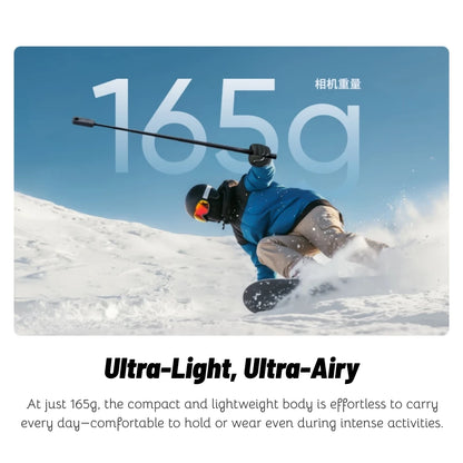 Insta360 X4 Air 2025 New Launch 360 Action Camera 8K 30fps Lightweight 165g Replaceable Lens Insta 360 Original Sports Cam