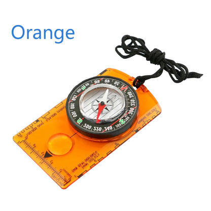 Professional Survival Compass - Hiking, Backpack, Outdoor Navigation & Map Reading