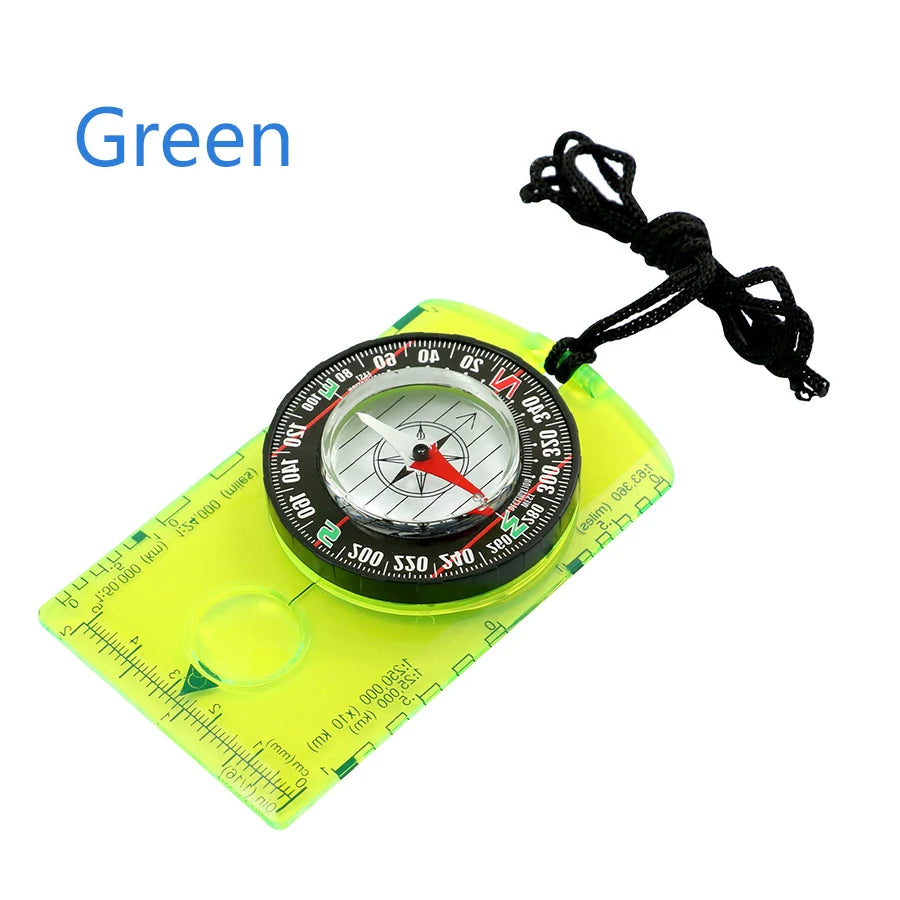 Professional Survival Compass - Hiking, Backpack, Outdoor Navigation & Map Reading