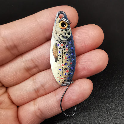 ANFS 1pc/5pc 5g Casting Spoon - Metal Fishing Lure