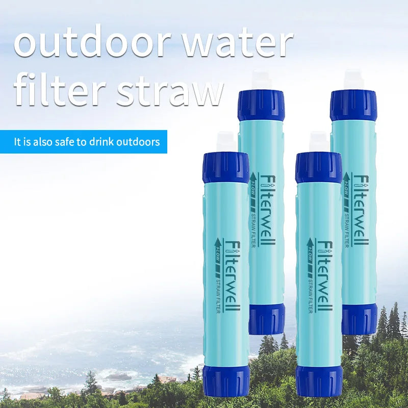 Filterwell Filter Cartridge Refills - Water Filtration System - Emergency Survival Camping Water Purifier