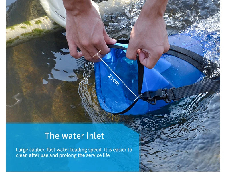 Filterwell 6L Gravity Fed Water Purifying Filter Bag - Water Filtration System - Emergency Survival Camping Water Purifier