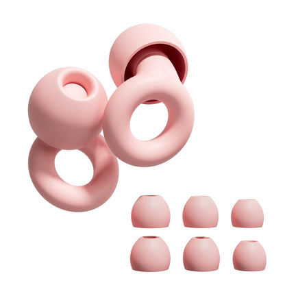 Loop Super Soft Silicone Ear Plugs – Reusable Hearing Protection for Noise Reduction 8 Ear Tips in XS/S/M/L