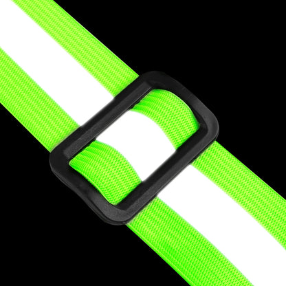 LED Illuminated Reflective Vest - High Visibility Straps - Rechargeable