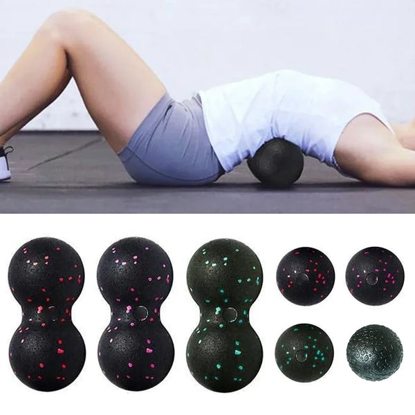Lacrosse - Massage Ball - Peanut Balls - Firm Trigger Point Massager