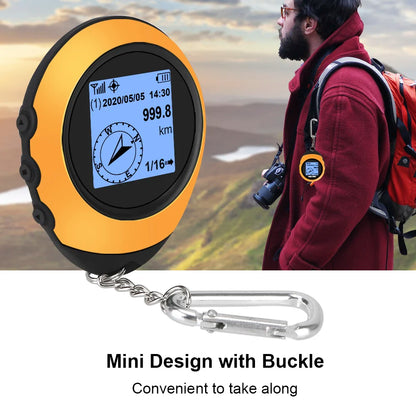 High-Precision Satellite Mini Handheld GPS - Coordinates, Compass, Altitude