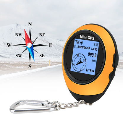 High-Precision Satellite Mini Handheld GPS - Coordinates, Compass, Altitude