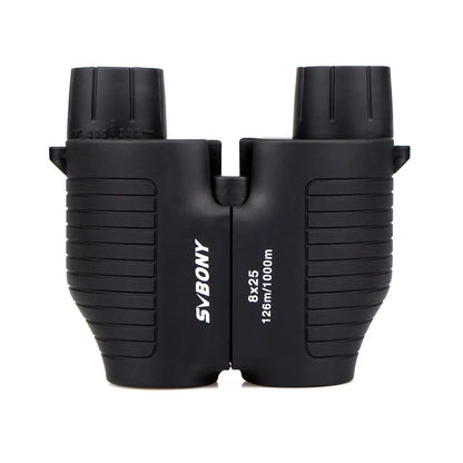 SVBONY SV10/SV10S 8x25 Compact Binoculars - Fixed Focus, Multi-coated Porro Prism Lenses
