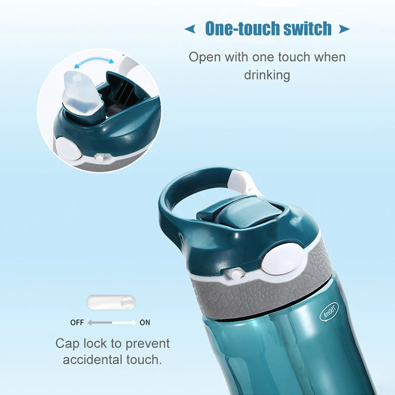 Water Filter Bottle - Water Purifier Drinking Bottle - Hiking, Camping, Survival or Emergency Water Purification - Replaceable Filter/Reusable Bottle