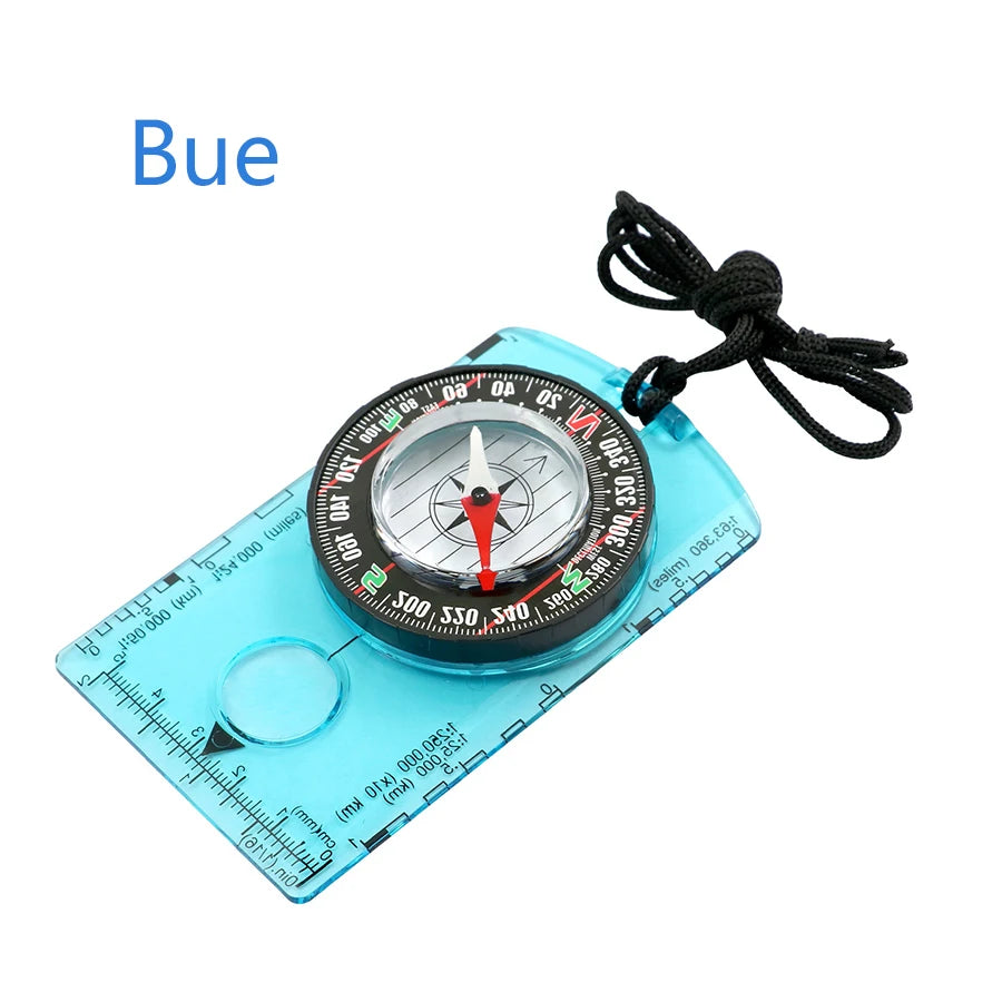 Professional Survival Compass - Hiking, Backpack, Outdoor Navigation & Map Reading