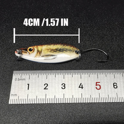 ANFS 1pc/5pc 5g Casting Spoon - Metal Fishing Lure