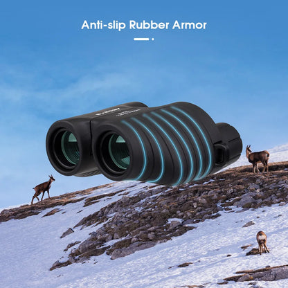 SVBONY SV10/SV10S 8x25 Compact Binoculars - Fixed Focus, Multi-coated Porro Prism Lenses