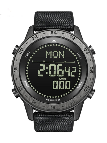 NORTH EDGE TANK 3 Smartwatch - Pedometer, Compass, Waterproof 50M