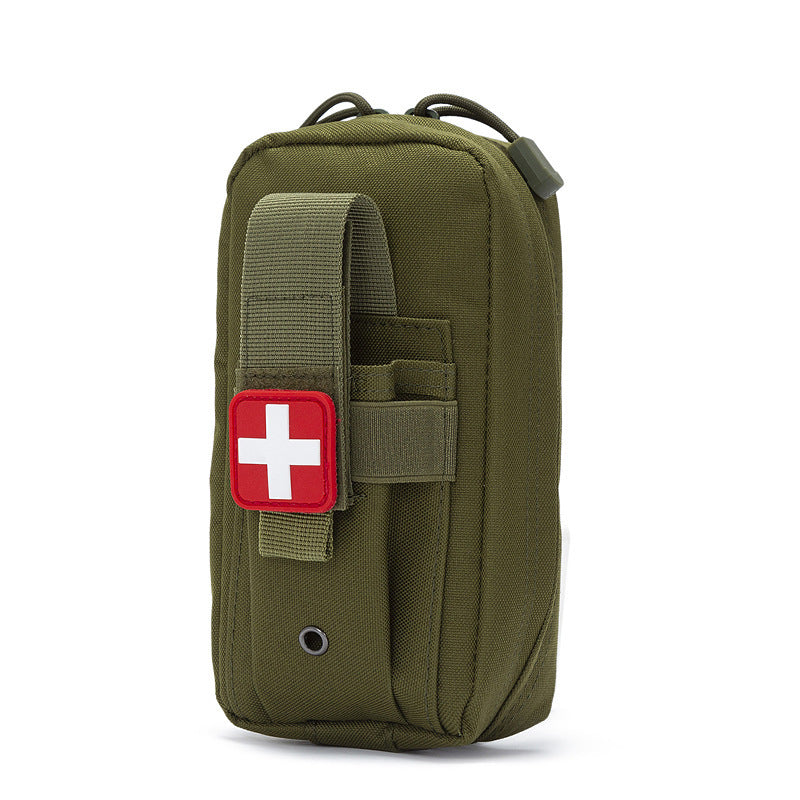 First Aid Tourniquet Kit - Emergency Medical Rescue EDC Pouch - Gauze, Scissors, Molle Survival Tool