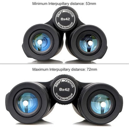 Svbony SV47 8x32/8x42/10x42 Binoculars - Bak4 Prism HD FMC Lens, IPX7 Waterproof