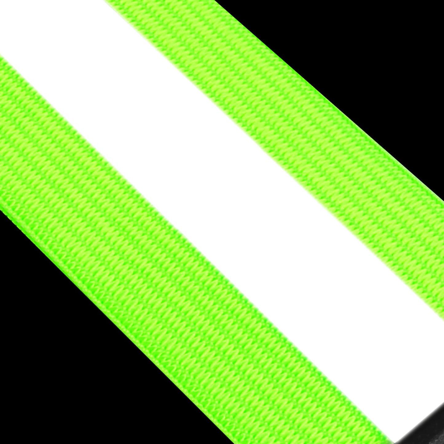 LED Illuminated Reflective Vest - High Visibility Straps - Rechargeable