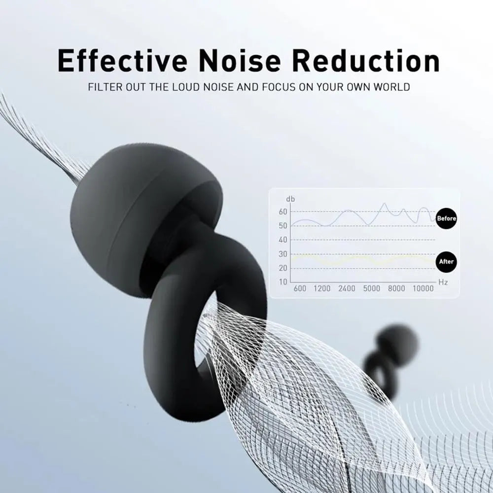 Loop Super Soft Silicone Ear Plugs – Reusable Hearing Protection for Noise Reduction 8 Ear Tips in XS/S/M/L