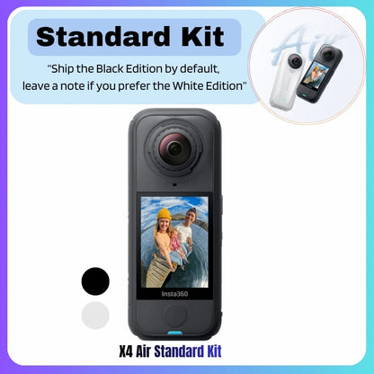 Insta360 X4 Air 2025 New Launch 360 Action Camera 8K 30fps Lightweight 165g Replaceable Lens Insta 360 Original Sports Cam