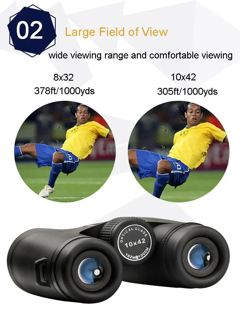 Svbony F9333A/F9333B 10X42/8X32 Binoculars - Powerful HD Lens Coatings, Long Range