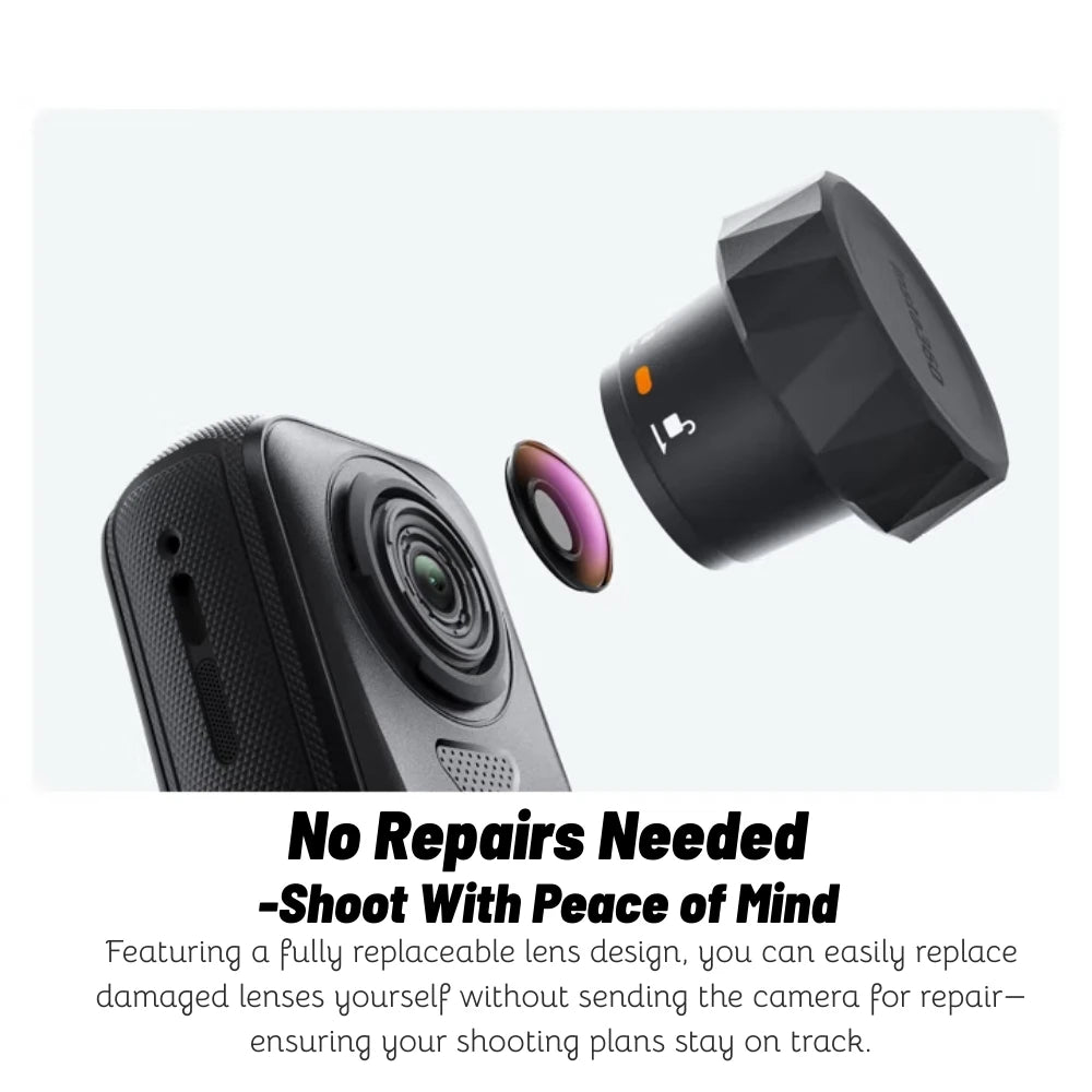 Insta360 X4 Air 2025 New Launch 360 Action Camera 8K 30fps Lightweight 165g Replaceable Lens Insta 360 Original Sports Cam
