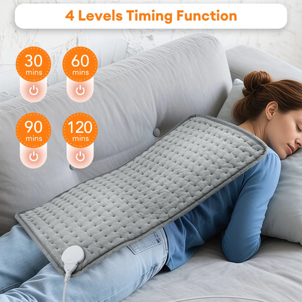 Electric Heating Pad/Blanket - 9 Level 4 Mode Timer 30X60cm