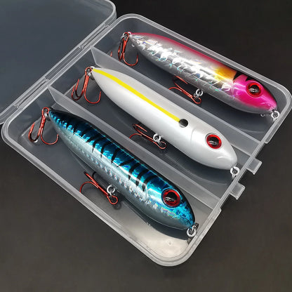 ANFS 1pc/3pcs Supreme Realistic Topwater Fishing Lure - Pencil Artificial Bait For for Saltwater & Freshwater